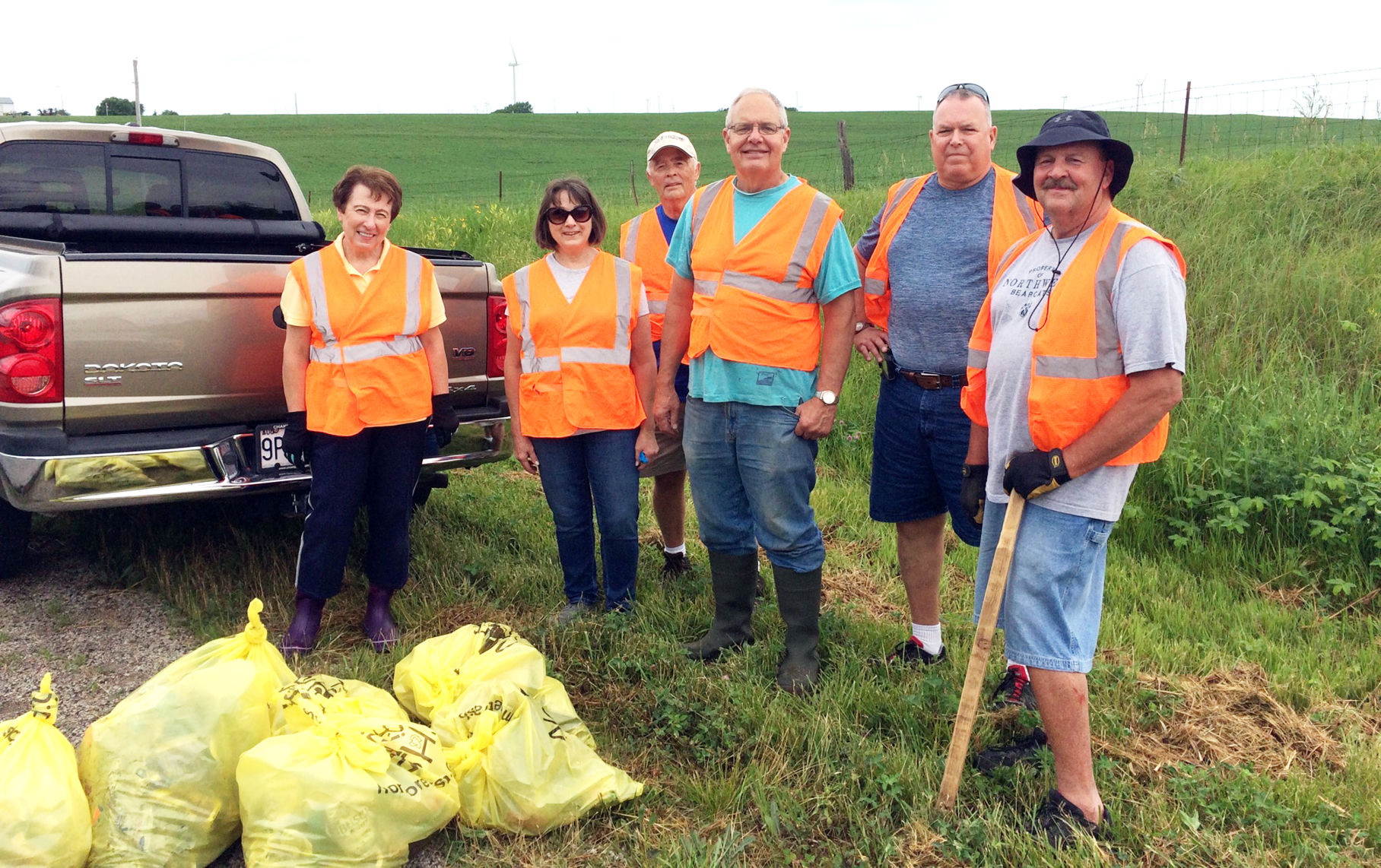Optimists clean up Route CC